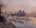 La tarde del Louvre 1902 Camille Pissarro